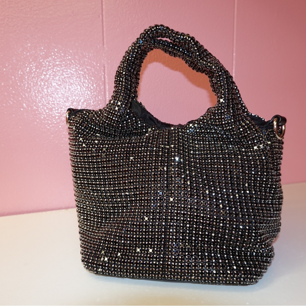 Black Rhinestone Handbag Brand New